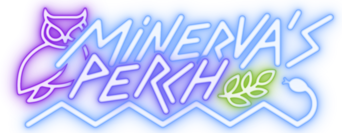 Minerva's Perch bar logo